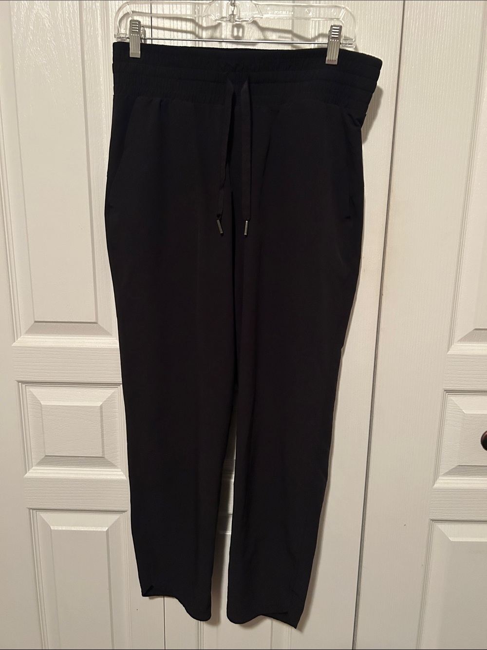 SPANX Men's Black Drawstring Joggers — Slim Comfort